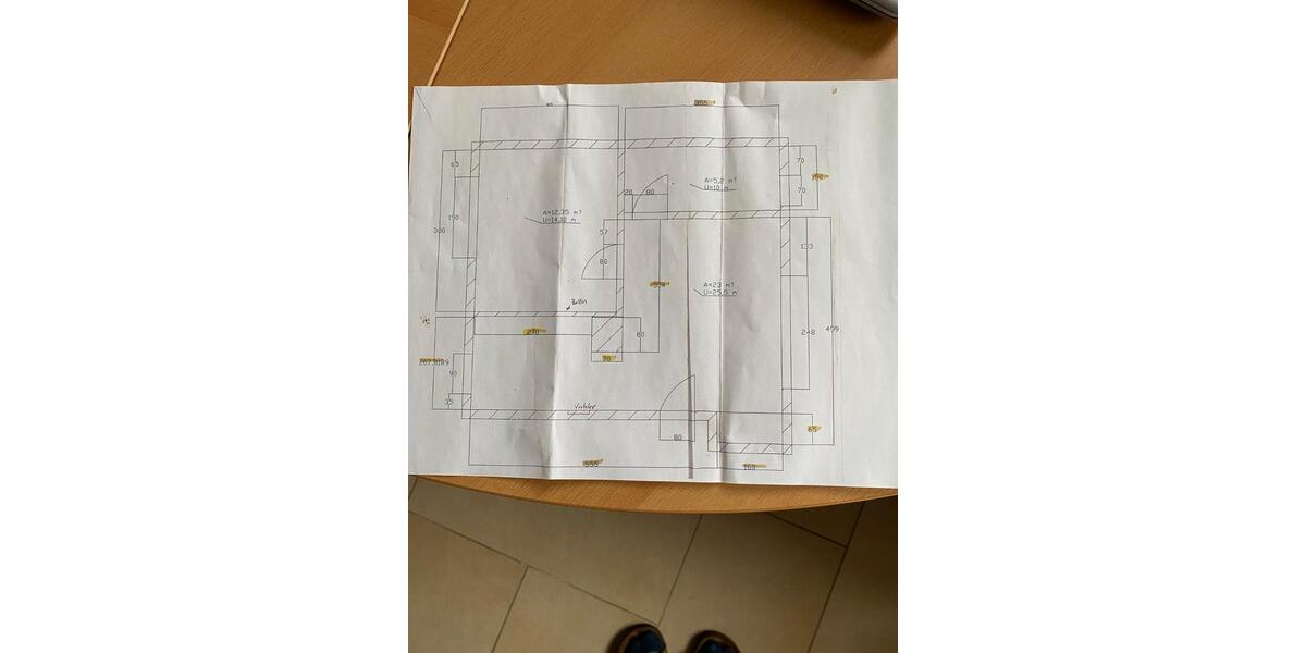 Erdgeschoßwohnung Zella-Mehlis Mehlis - 2 Zimmer, 45 m&sup2;, 300&euro; | Angebot:25977654