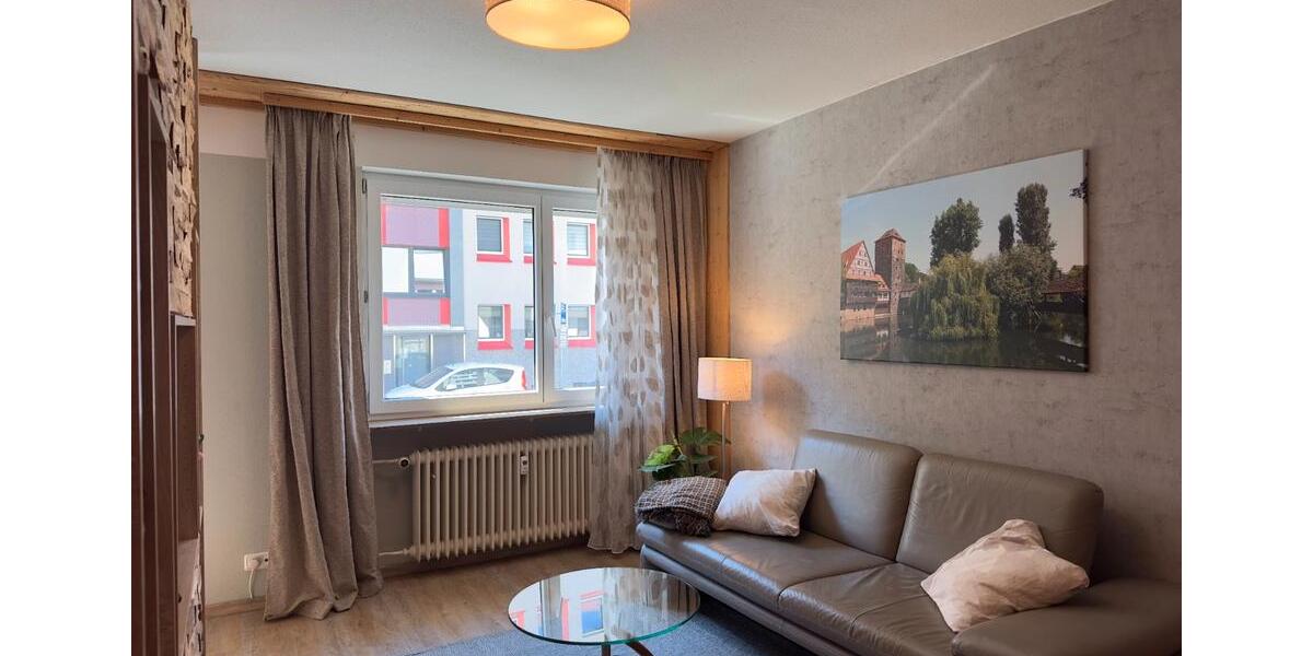 Wohnen auf Zeit Nürnberg Kleinweidenmühle - 1.5 Zimmer, 44 m&sup2;, 1.100&euro; | Angebot:26659017