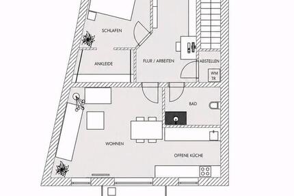 Wohnung Furth - 2 Zimmer, 66 m&sup2;, 900&euro; | Angebot:26485684