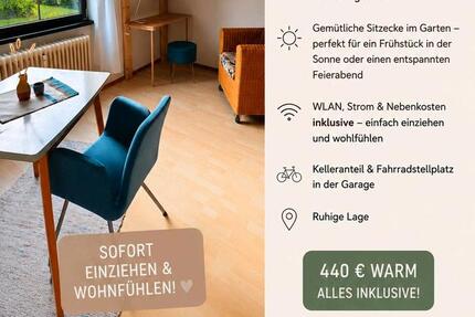 Wohnung Gundelfingen an der Donau - 1 Zimmer, 25 m&sup2;, 440&euro; | Angebot:26614973