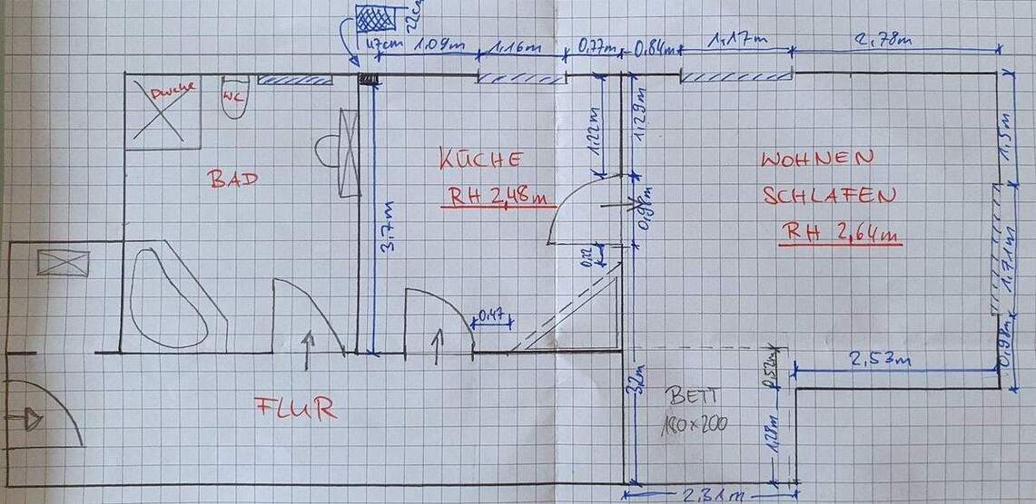TOP möblierte 1-Zi. EG-Wohnung in ruhiger Lage Nürnberg - Süd Wohnung mieten 1 zimmer