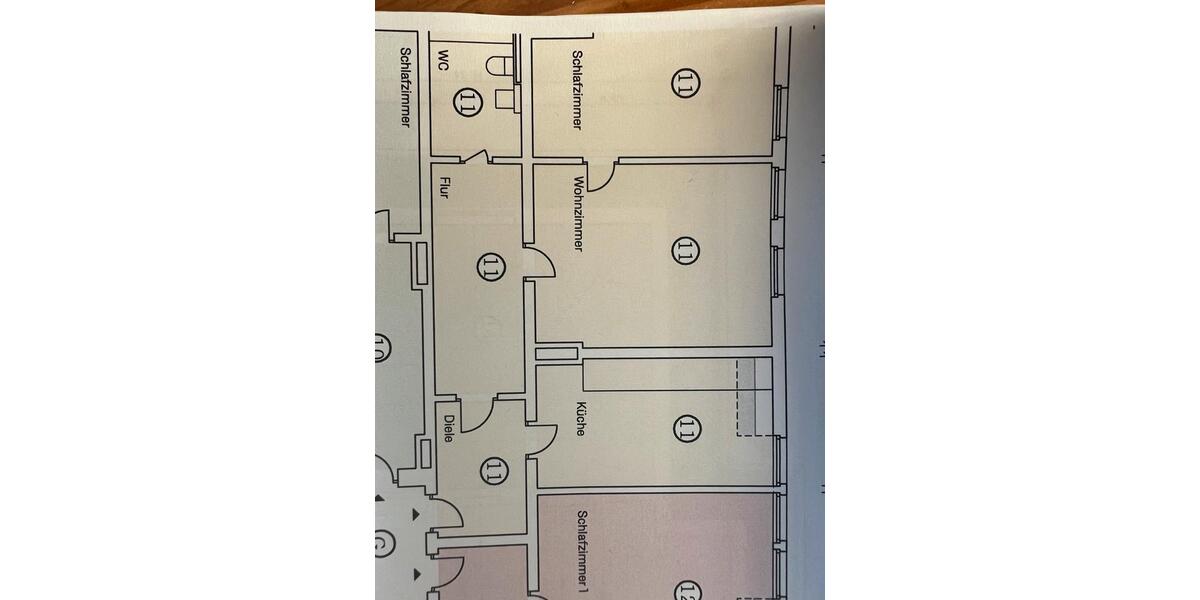Etagenwohnung Querfurt - 2 Zimmer, 74 m&sup2;, 410&euro; | Angebot:24468169