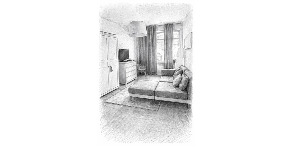 Dachgeschoßwohnung Wiesbaden Südost - 3 Zimmer, 39 m&sup2;, 750&euro; | Angebot:24757818