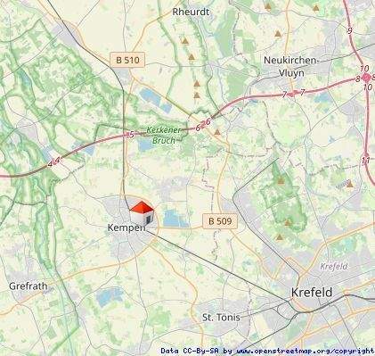 Etagenwohnung Kempen - 2 Zimmer, 89 m&sup2;, 1.150&euro; | Angebot:25689108