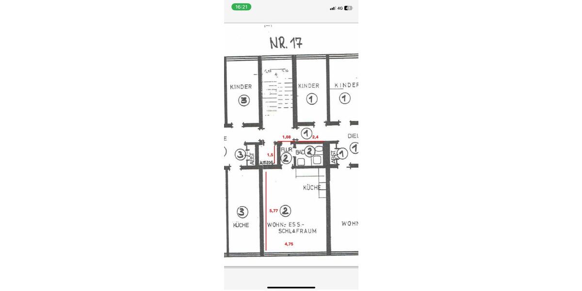 Wohnen auf Zeit Marl Alt-Marl - 1 Zimmer, 34 m&sup2;, 800&euro; | Angebot:26359926
