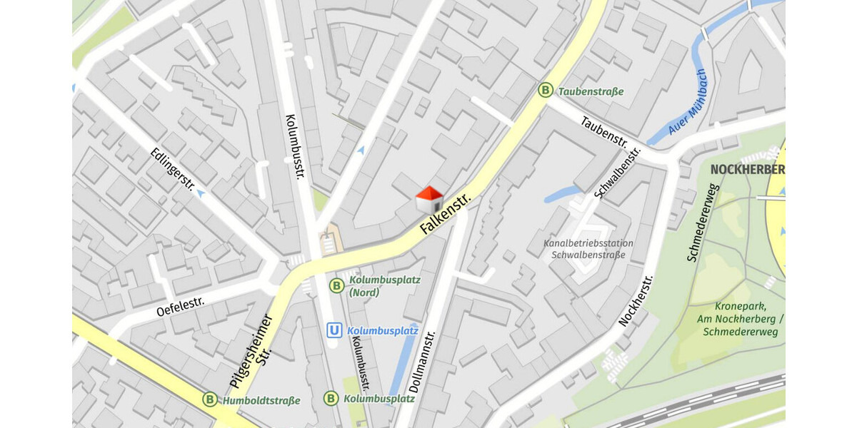 WINDISCH IMMOBILIEN - Helle 2-Zimmer-Wohnung am Kolumbusplatz - frei ab 01.01. 2 zimmer