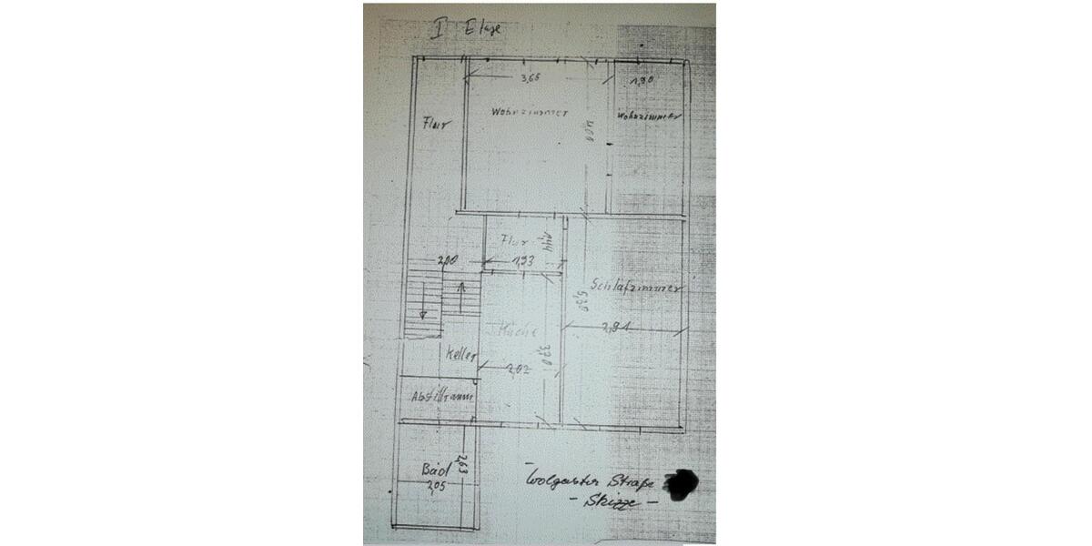 Anfrage Stop!!! 3-Zimmer-Wohnung mit Stellplatz und Garten 3 zimmer