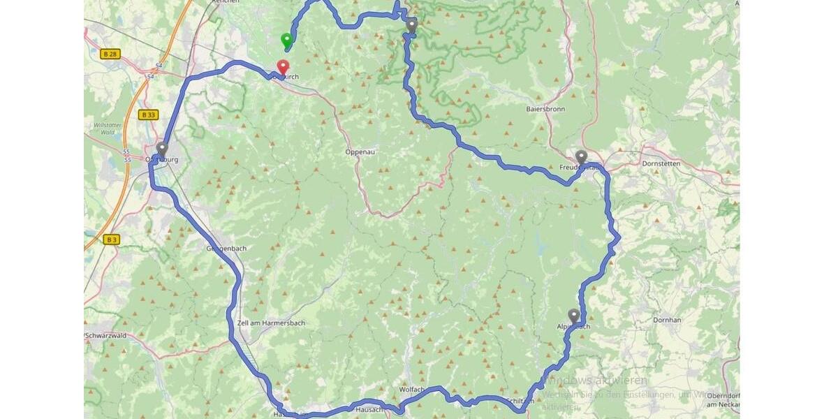 Etagenwohnung Oberkirch - 3 Zimmer, 91 m&sup2;, 683&euro; | Angebot:24788684