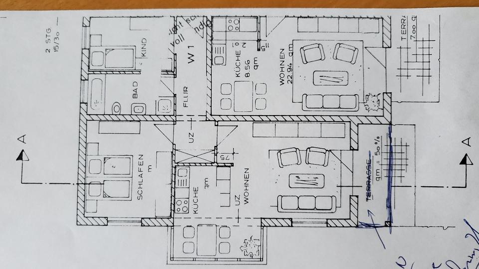 Etagenwohnung Aldersbach - 3 Zimmer, 80 m&sup2;, 720&euro; | Angebot:24379594
