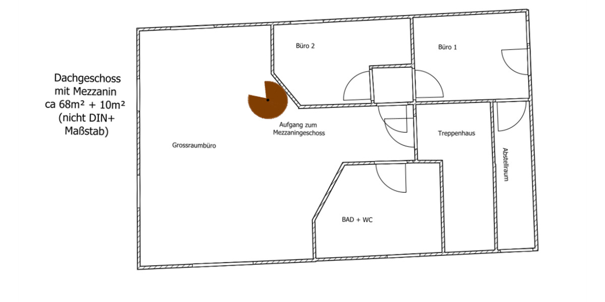 Gewerbeobjekt Fritzlar - 3 Zimmer, 78 m&sup2;, 700&euro; | Angebot:25678467