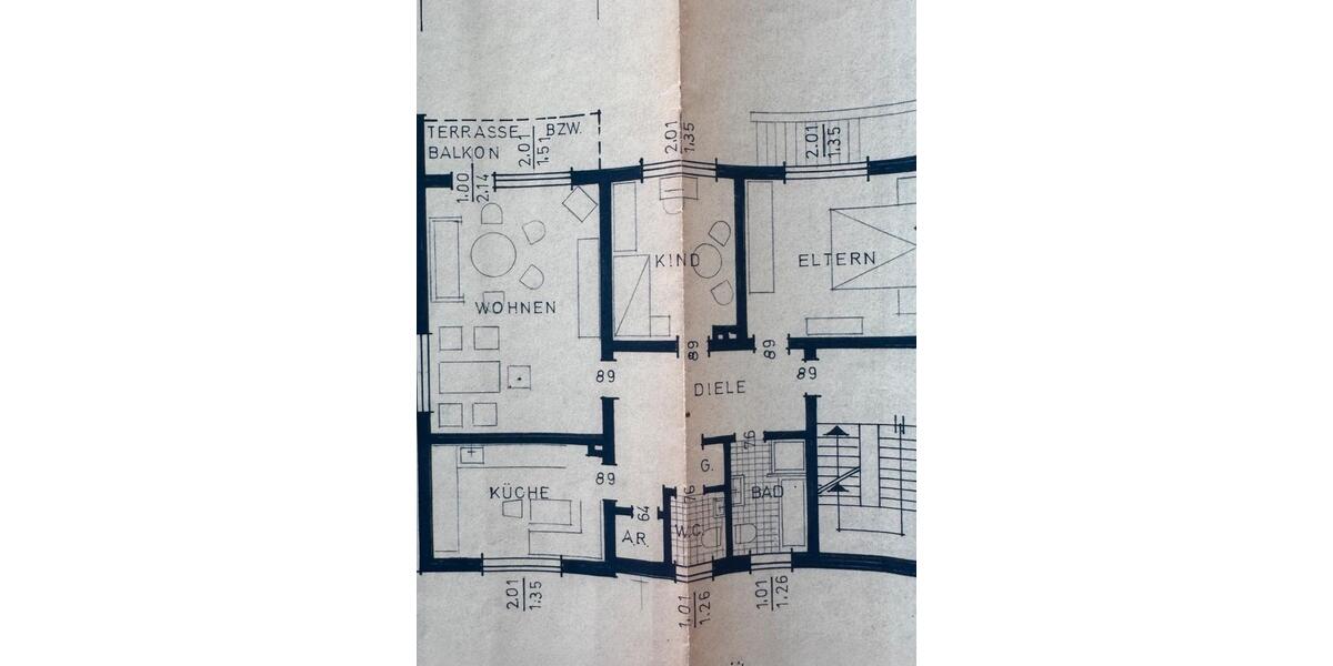 3 Zimmerwohnung mit Balkon und Garage in Schwerte-Wandhofen 3 zimmer