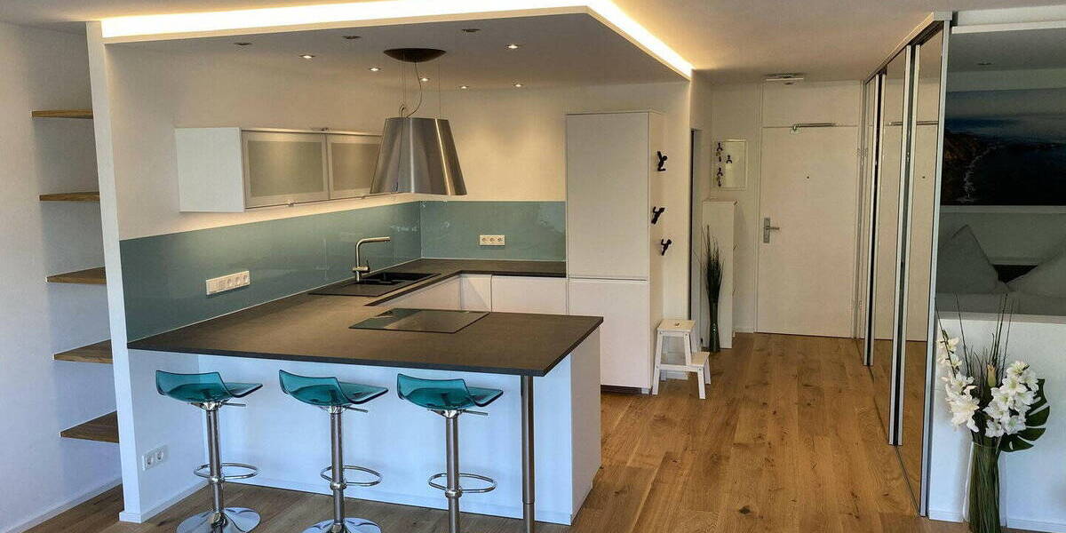 Terrassenwohnung Mannheim Neckarstadt - 1 Zimmer, 49 m&sup2;, 1.050&euro; | Angebot:26200085