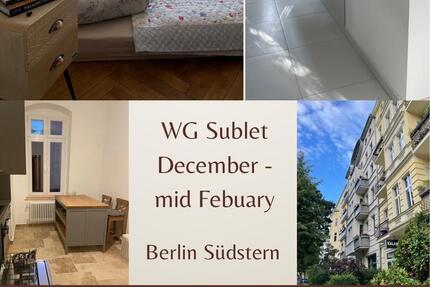 WG room December - mid February 1 zimmer