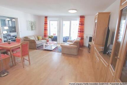 Gut ausgestattet und möbliert mit Balkon sowie TG-Stellplatz für 3-12 Monate im Rieselfeld zimmer