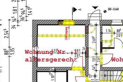 Wohnung Dreetz - 1 Zimmer, 34 m&sup2;, 300&euro; | Angebot:24870316