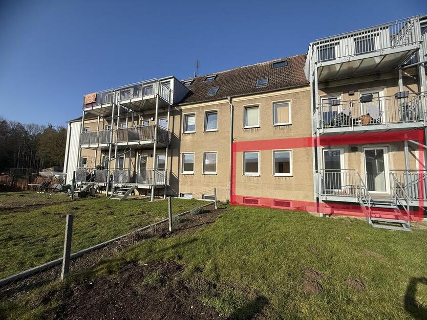 Modernisierte Erdgeschoßwohnung mit guter Anbindung - Nähe Laage
