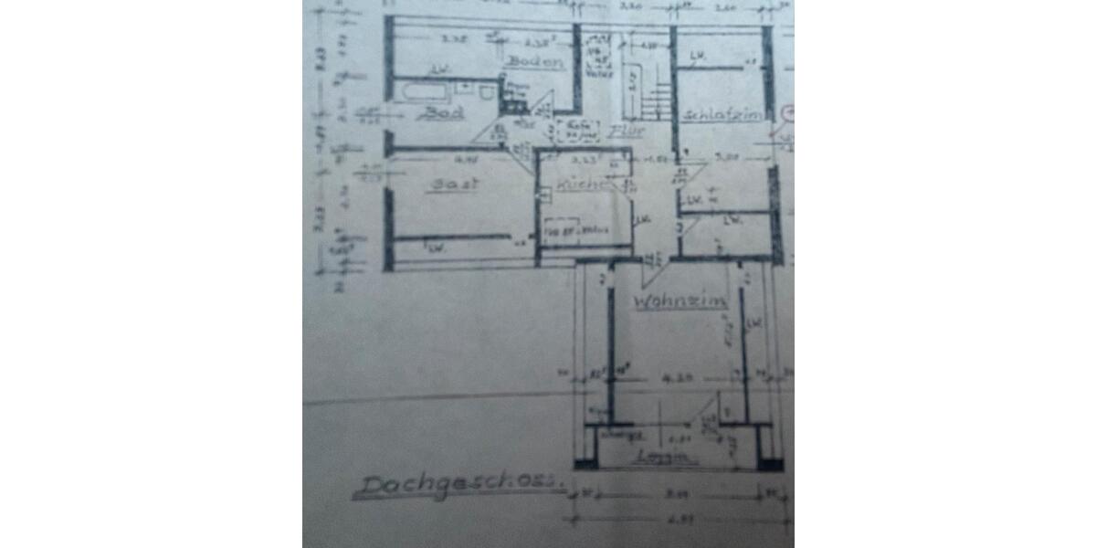 Dachgeschoßwohnung Celle Altenhagen - 3 Zimmer, 83 m&sup2;, 950&euro; | Angebot:26702150