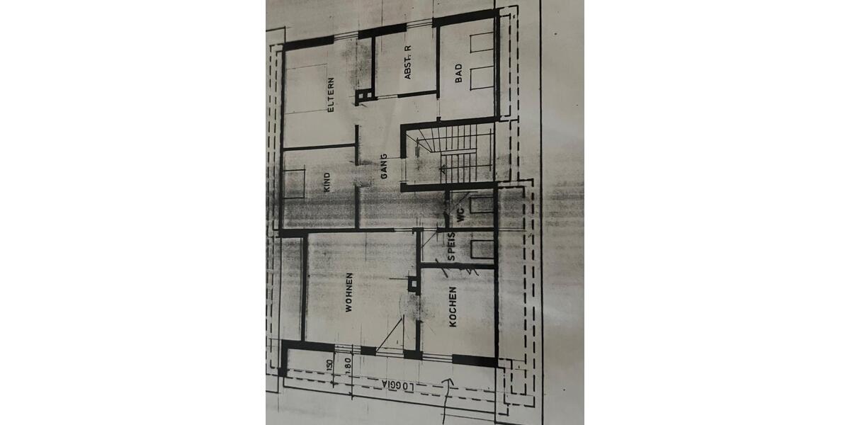 Pfreimd 107 m2 Wohnung im 1.OG mit Balkon, Keller, Garage, 4 zimmer