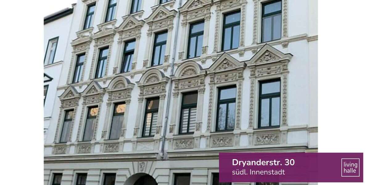 Etagenwohnung Halle Südliche Innenstadt - 3 Zimmer, 63 m&sup2;, 500&euro; | Angebot:26163613