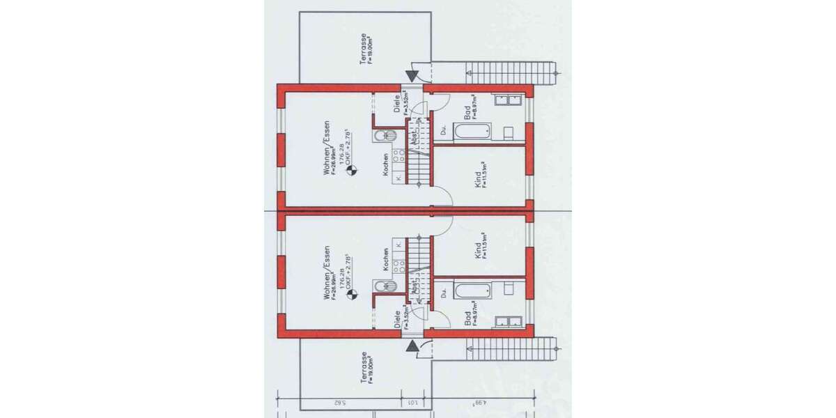 Etagenwohnung Angelbachtal - 3 Zimmer, 110 m&sup2;, 1.540&euro; | Angebot:23296548