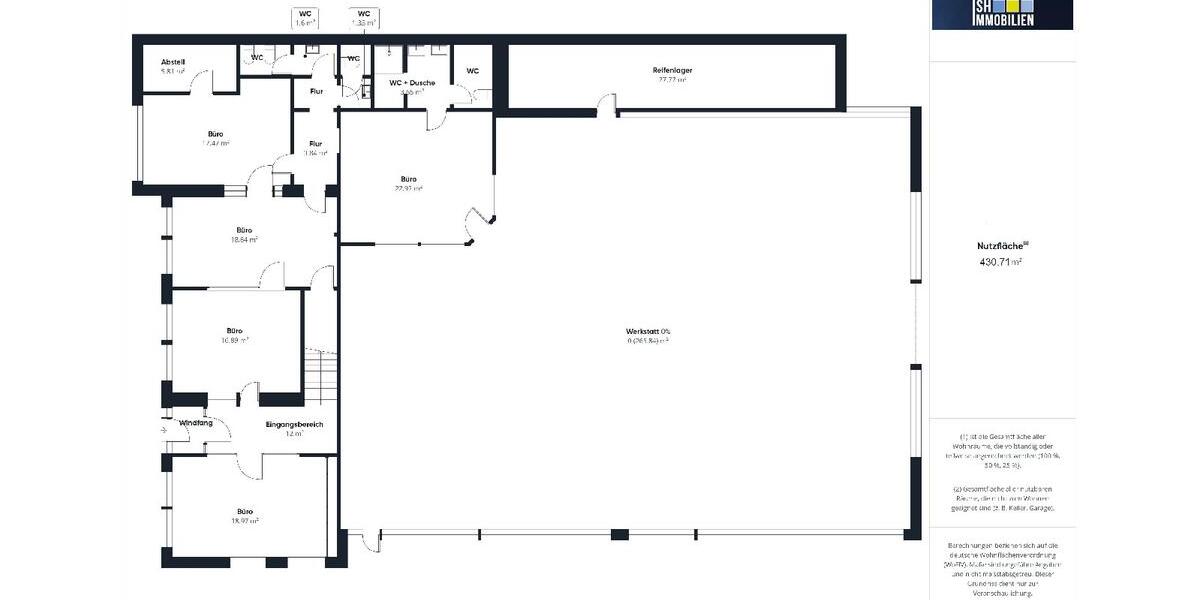 Gewerbeobjekt Stade - 1.900&euro; | Angebot:24814170