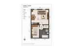 Erdgeschoßwohnung Kenn - 2 Zimmer, 39 m&sup2;, 790&euro; | Angebot:26489484