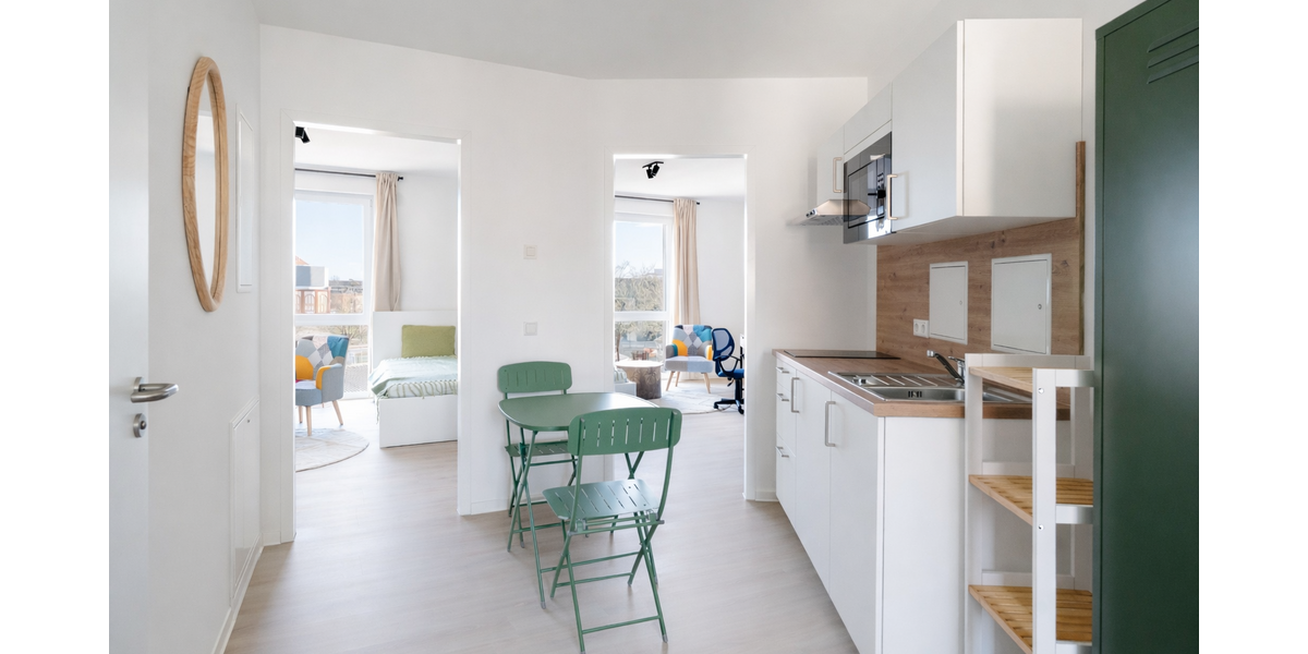 Etagenwohnung Magdeburg Alte Neustadt - 2 Zimmer, 40 m&sup2;, 698&euro; | Angebot:26398571