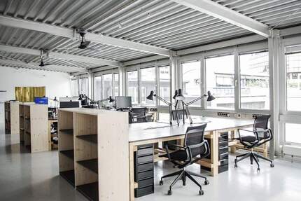 Tolle Arbeitsplätze in loftartigem Hinterhaus der Aachener Straße - All-in-Miete zimmer