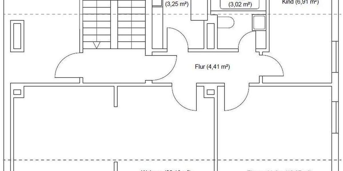 Etagenwohnung Glückstadt - 2 Zimmer, 49 m&sup2;, 459&euro; | Angebot:24668151