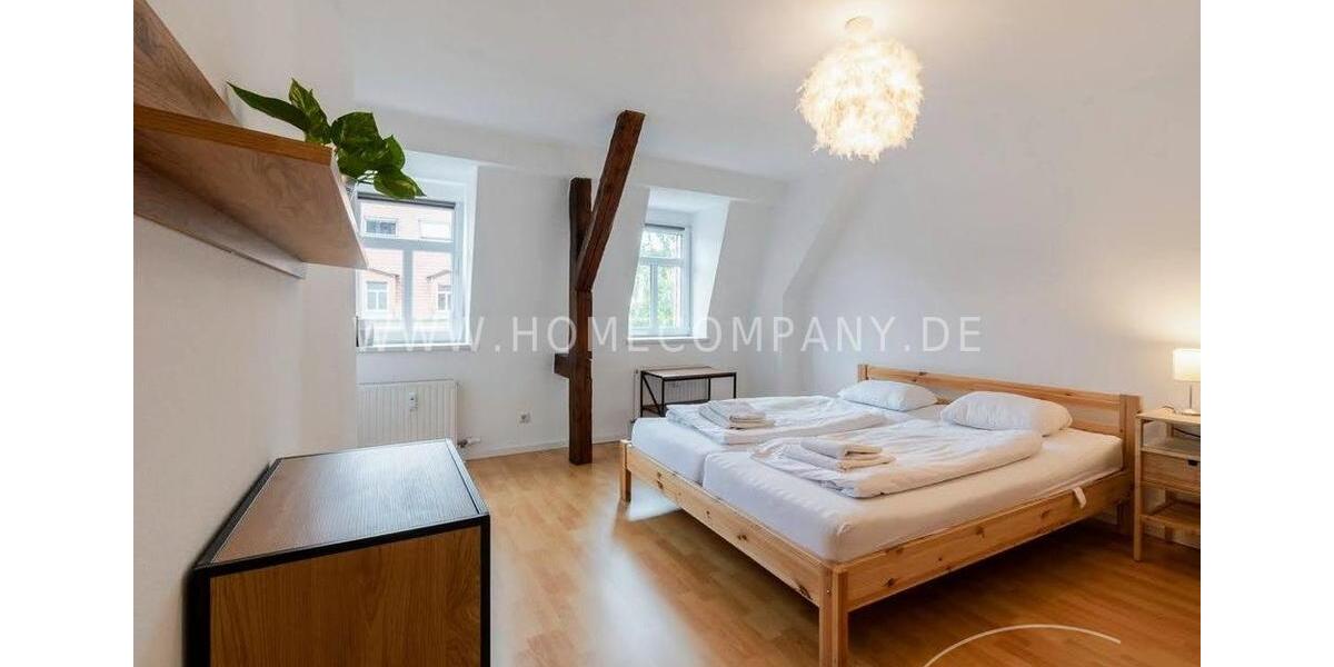 Dachgeschoßwohnung Dresden Neustadt - 2 Zimmer, 60 m&sup2;, 1.400&euro; | Angebot:25988404