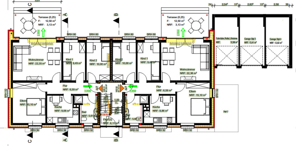 Etagenwohnung Schüttorf - 4 Zimmer, 81 m&sup2;, 975&euro; | Angebot:25882032