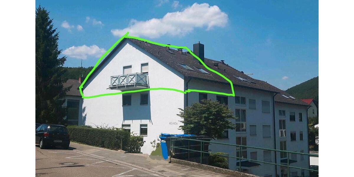 Dachgeschoßwohnung Bad Dürkheim - 2 Zimmer, 61 m&sup2;, 800&euro; | Angebot:26705184