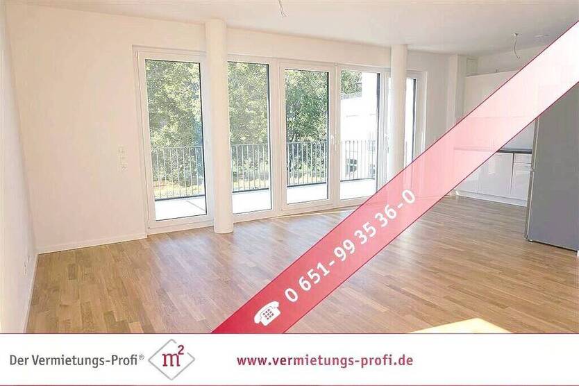 Exklusive 2-ZKB Wohnung inklusive Einbauküche und Balkon mit Moselblick