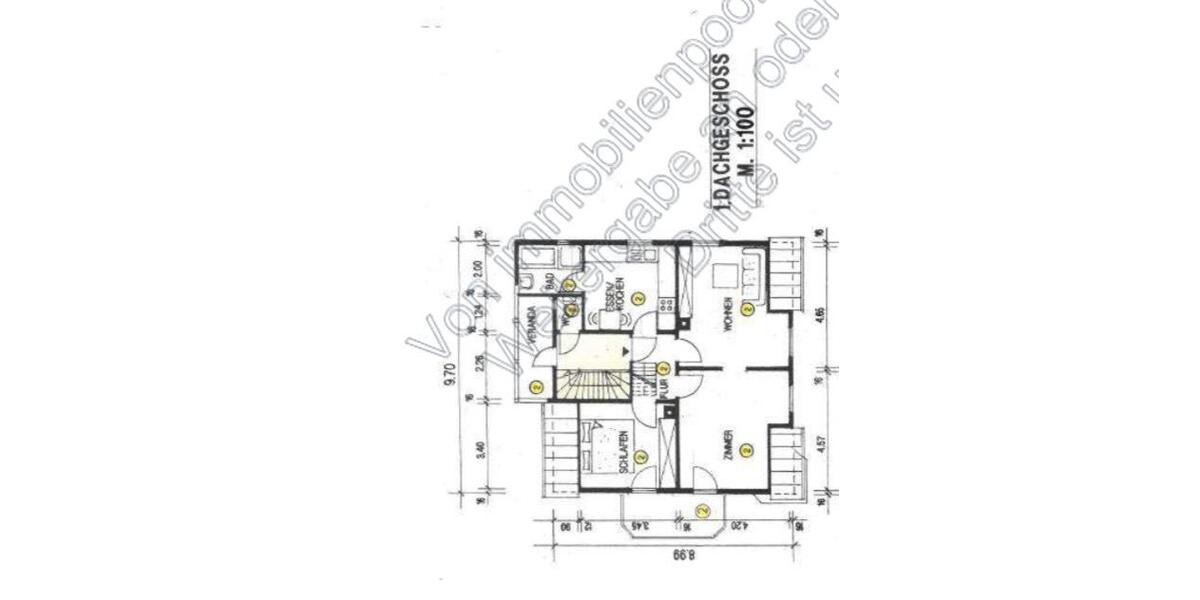 Dachgeschoßwohnung Sulz am Neckar - 3.5 Zimmer, 67 m&sup2;, 750&euro; | Angebot:26652072