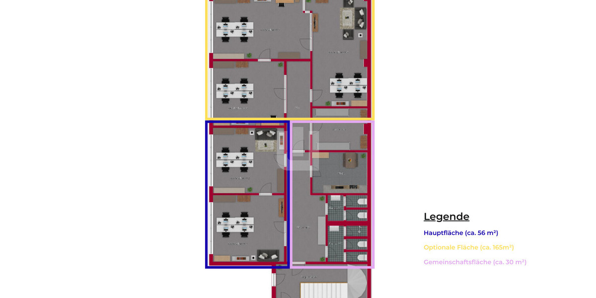 Windisch – Attraktive Bürofläche mit Top-Anbindung – Ideal für Dienstleistung & Verwaltung - Gewerbeobjekt Olching | Angebot:25376629