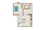 Etagenwohnung Bochum Bochum-Ost - 2.5 Zimmer, 58 m&sup2;, 507&euro; | Angebot:26672539