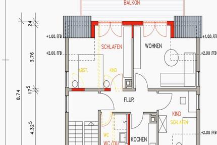 Wohnung Nürtingen - 3 Zimmer, 69 m&sup2;, 1.100&euro; | Angebot:24979837