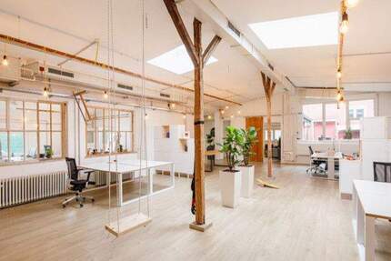 Top ausgestattete und großzügige Arbeitsplätze in einem Loft-Büro - All-in-Miete zimmer