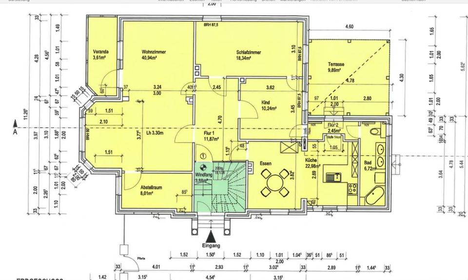Erdgeschoßwohnung Oldenburg Drielaker-Moor - 4.5 Zimmer, 140 m&sup2;, 1.850&euro; | Angebot:24754399
