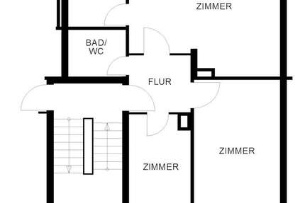 Wohnung Bremerhaven - 3 Zimmer, 56 m&sup2;, 313&euro; | Angebot:26144479