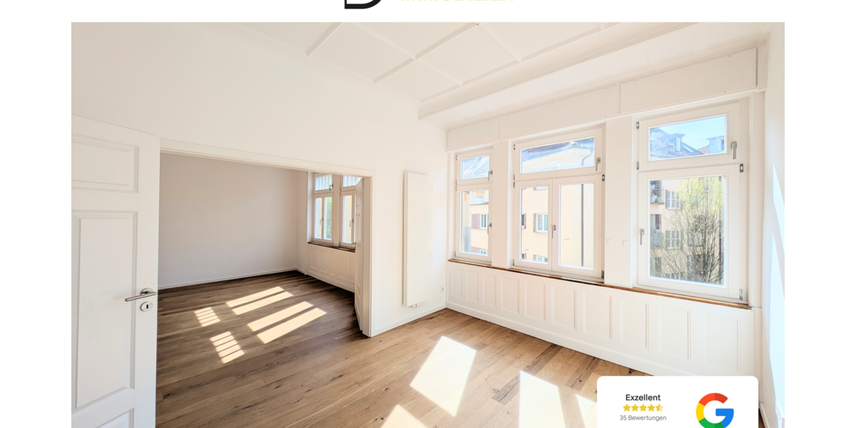 Etagenwohnung Stuttgart Stuttgart-West - 5 Zimmer, 140 m&sup2;, 2.965&euro; | Angebot:26149703