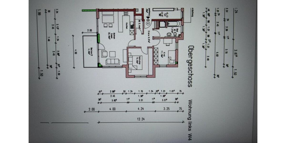 Etagenwohnung Hohenwart - 3 Zimmer, 80 m&sup2;, 900&euro; | Angebot:24731968