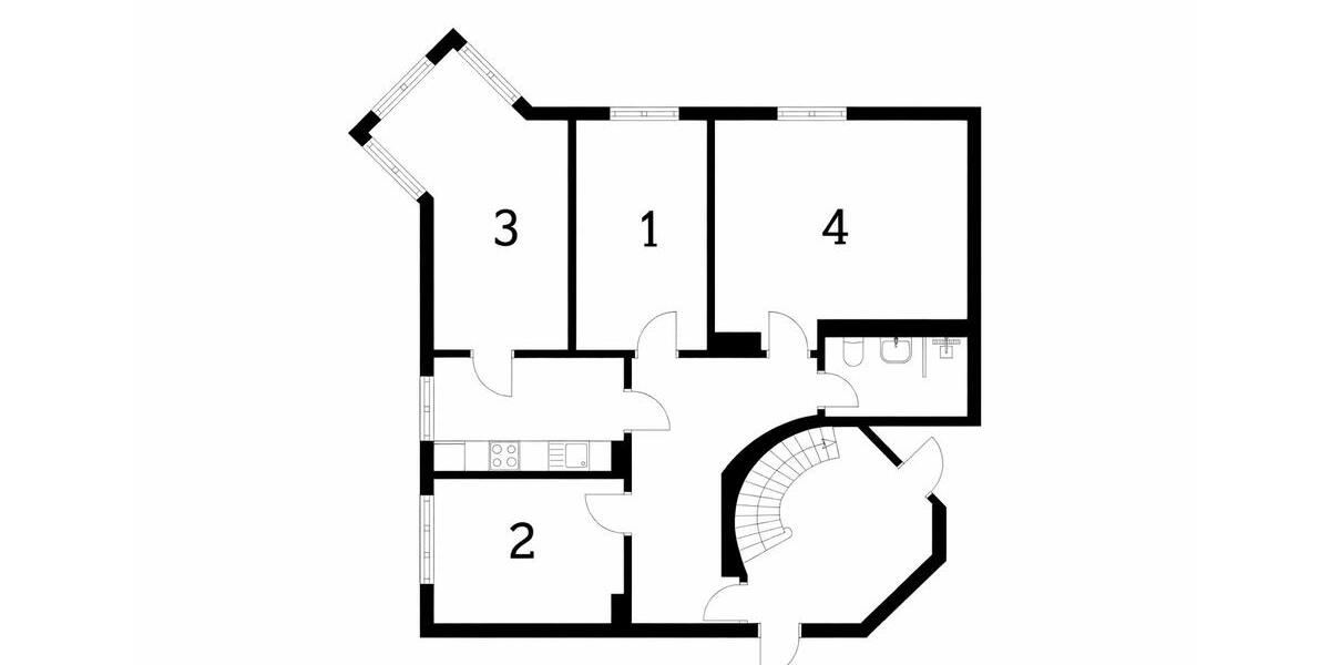 Wohnen auf Zeit Bayreuth Altstadt - 4 Zimmer, 86 m&sup2;, 500&euro; | Angebot:25148647