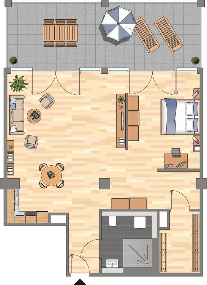 Modernes Loft: in Bremen (Tabakquartier) zu vermieten! zimmer