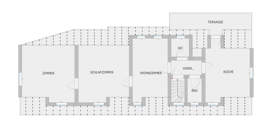 Dachgeschoßwohnung Welzheim - 3 Zimmer, 61 m&sup2;, 900&euro; | Angebot:26648293