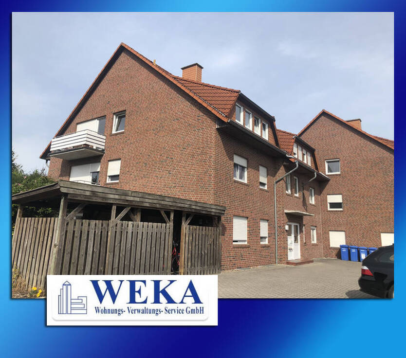 Gemütliche 3 Zimmer-Dachgeschoßwohnung mit Balkon im Herzen von Vechta