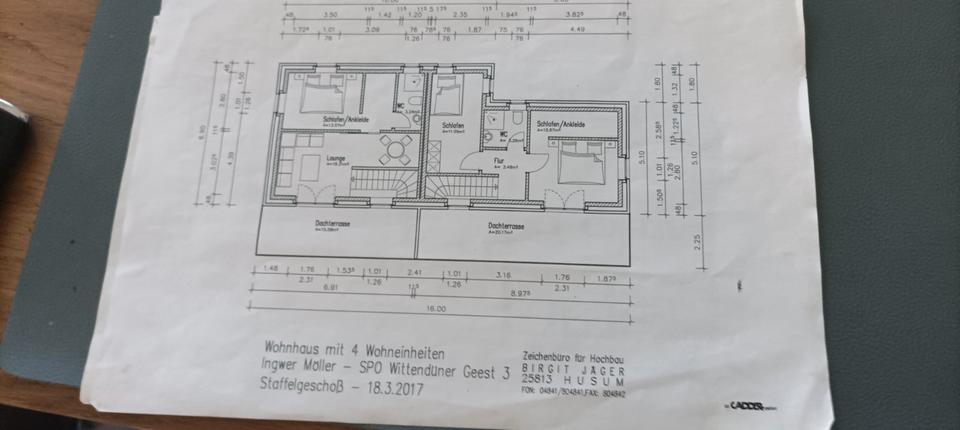 Etagenwohnung Sankt Peter-Ording Ording - 1 Zimmer, 84 m&sup2;, 1.095&euro; | Angebot:26165821