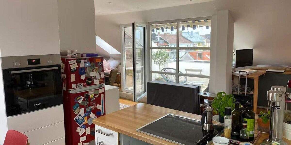 2-Zimmer-Wohnung mit Terrasse im 4. OG in München-Maxvorstadt - 60 m² 2 zimmer