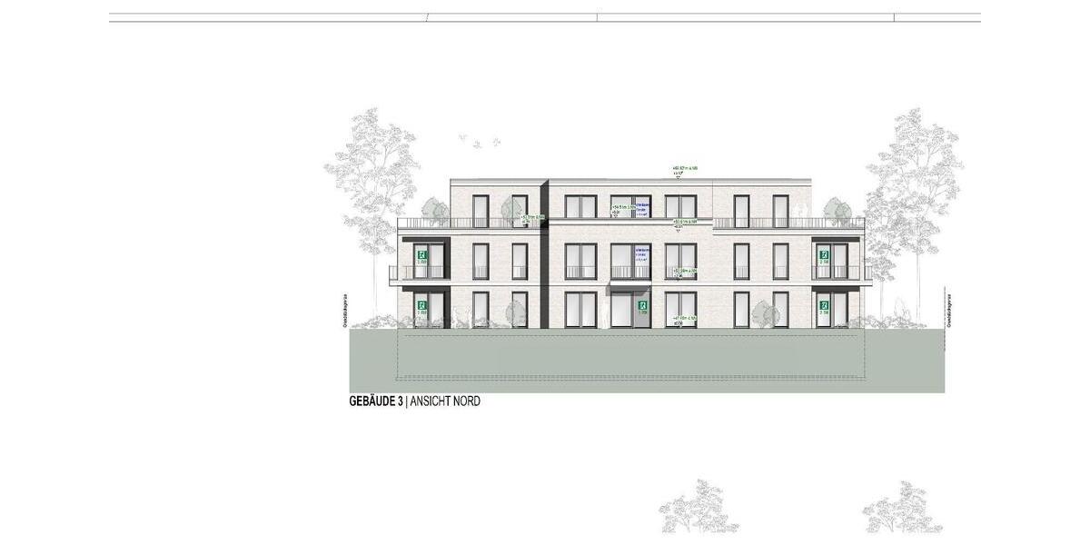 Etagenwohnung Borken - 3 Zimmer, 92 m&sup2;, 1.160&euro; | Angebot:25268172