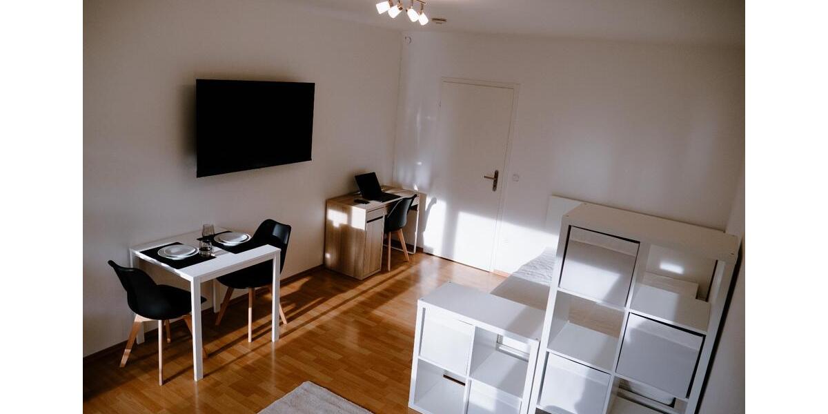 Helle möblierte Einzimmerwohnung (Perfekt für Pendler) 1 zimmer